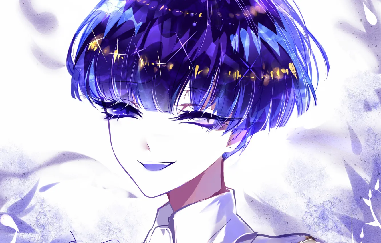 Photo wallpaper girl, smile, anime, Country Gems, Houseki no kuni