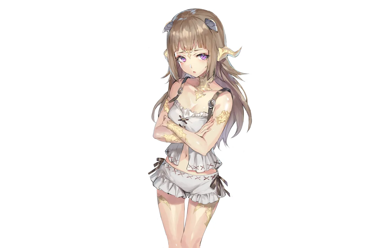 Photo wallpaper look, girl, final fantasy xiv