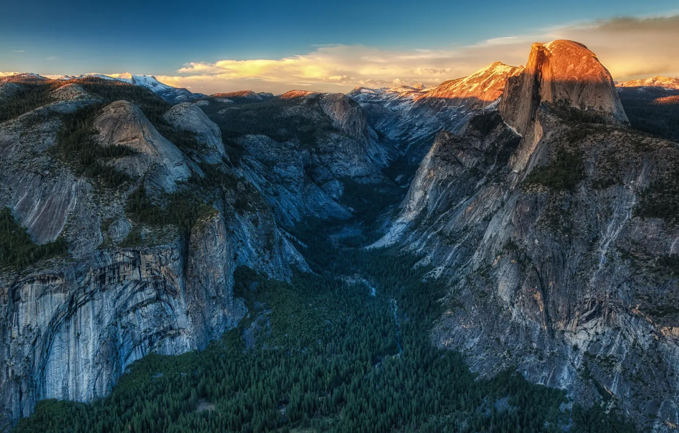 Photo wallpaper USA, USA, Yosemite National Park, Yosemite national Park
