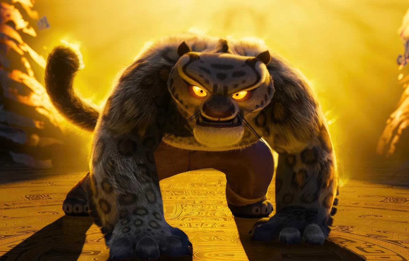 Photo wallpaper Tai Lung, movies, 2024 Movies, Kung Fu Panda 4