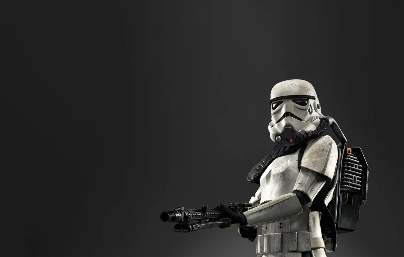 Photo wallpaper game, Electronic Arts, DICE, Attack, Stormtrooper, star wars battlefront