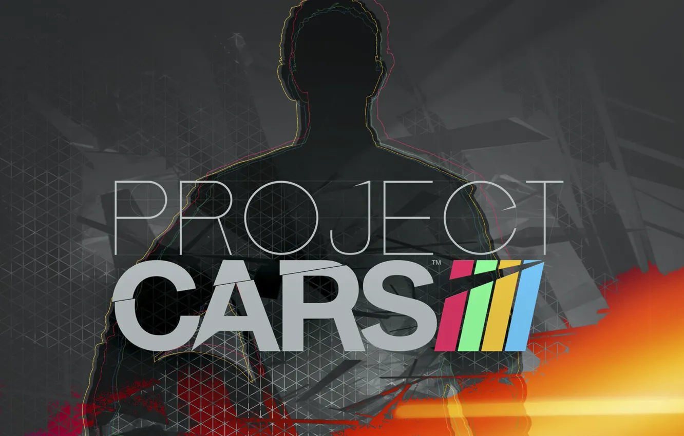 Photo wallpaper logo, race, project cars, simulator