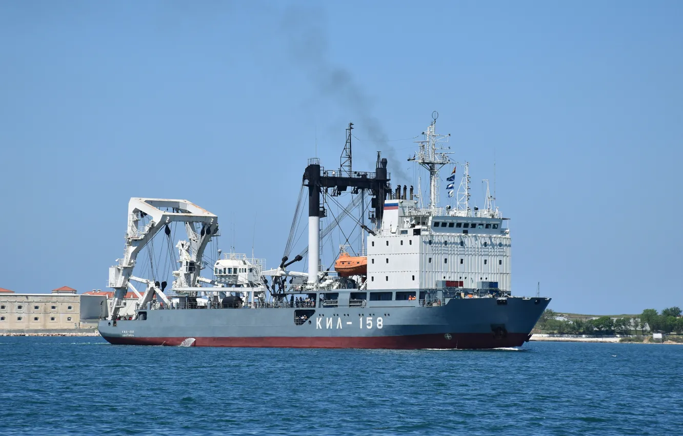 Photo wallpaper ship, special, cable layer