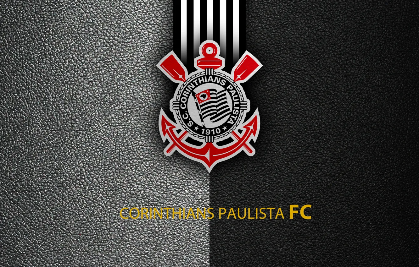 Photo wallpaper wallpaper, sport, logo, football, Brazilian Serie A, Corinthians Paulista