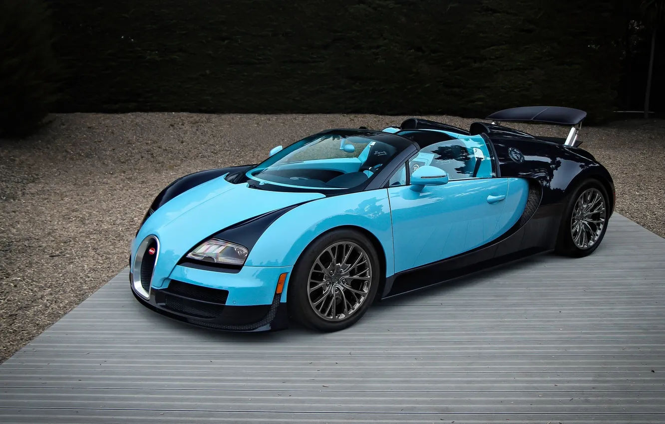 Photo wallpaper Bugatti, Veyron, Grand Sport, Vitesse, 16.4