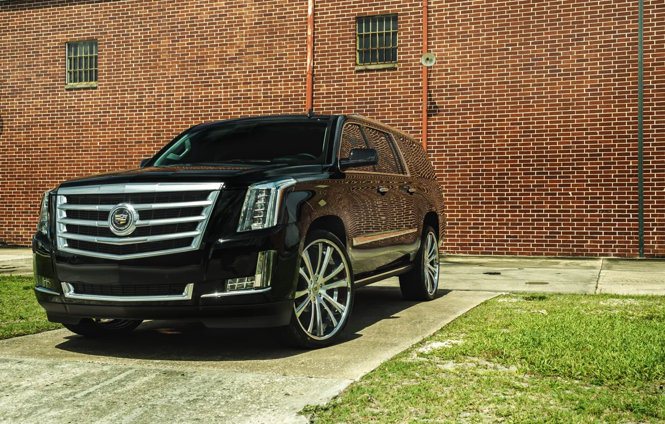 Photo wallpaper cadillac, escalade, esv