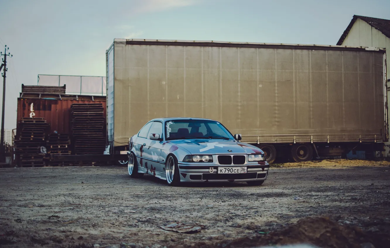 Photo wallpaper BMW, E30