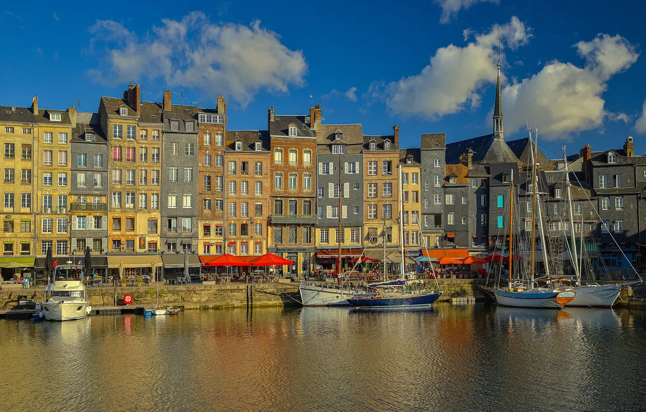 Photo wallpaper France, Normandy, Honfleur