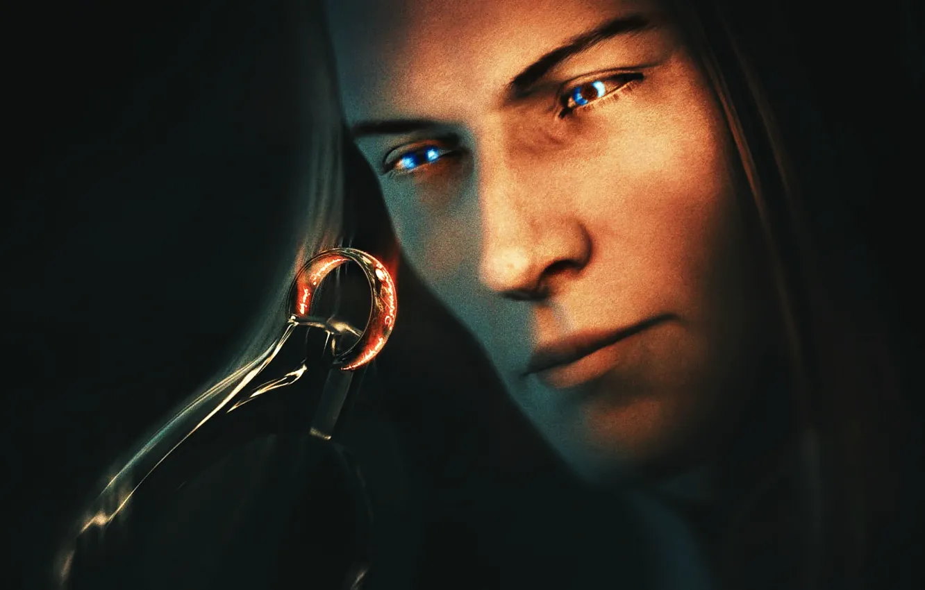 Photo wallpaper look, fantasy, the Lord of the rings, ring, fantasy, art, Smith, Shadow of Mordor