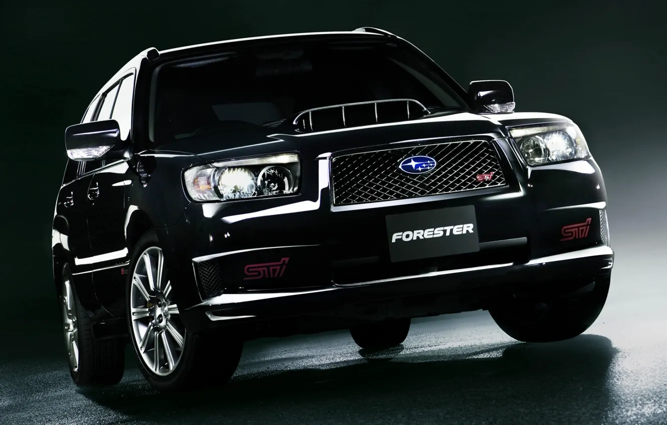 Photo wallpaper Subaru, STI, Subaru, the front, Forester, Forester