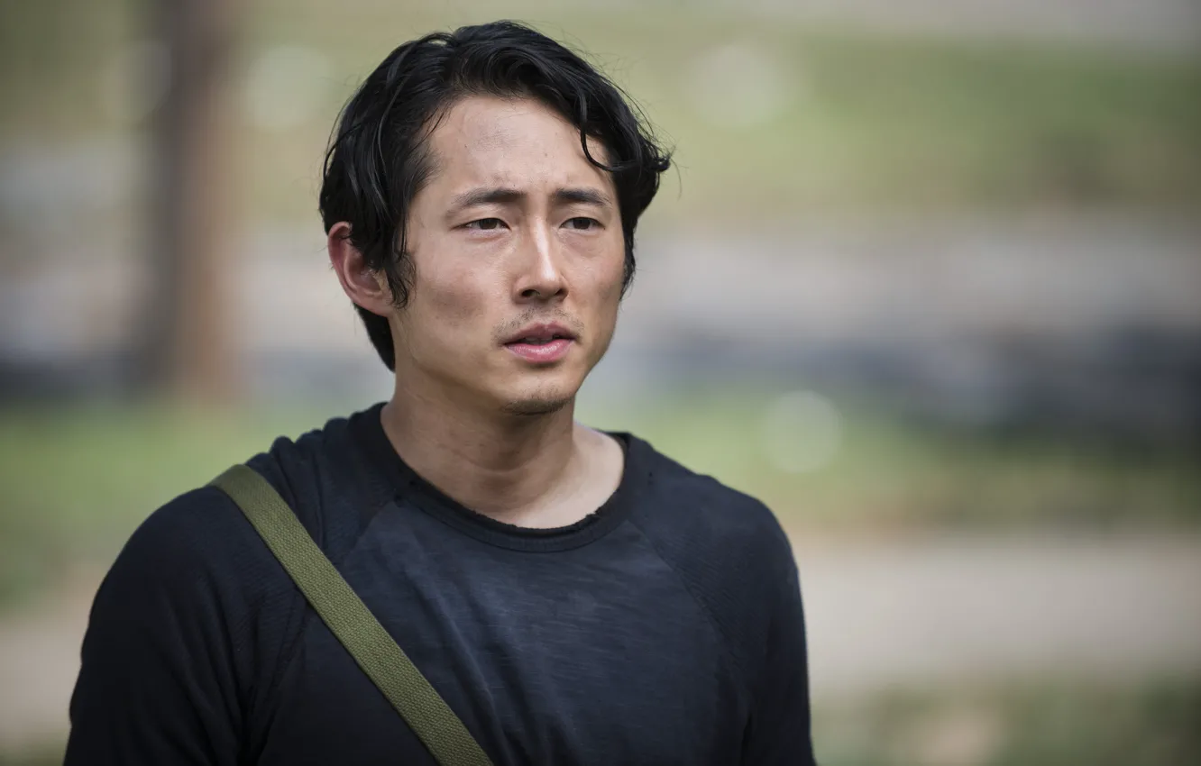 Photo wallpaper The Walking Dead, The walking dead, Steven Yeun, Glenn, Season 5, Steven Yun