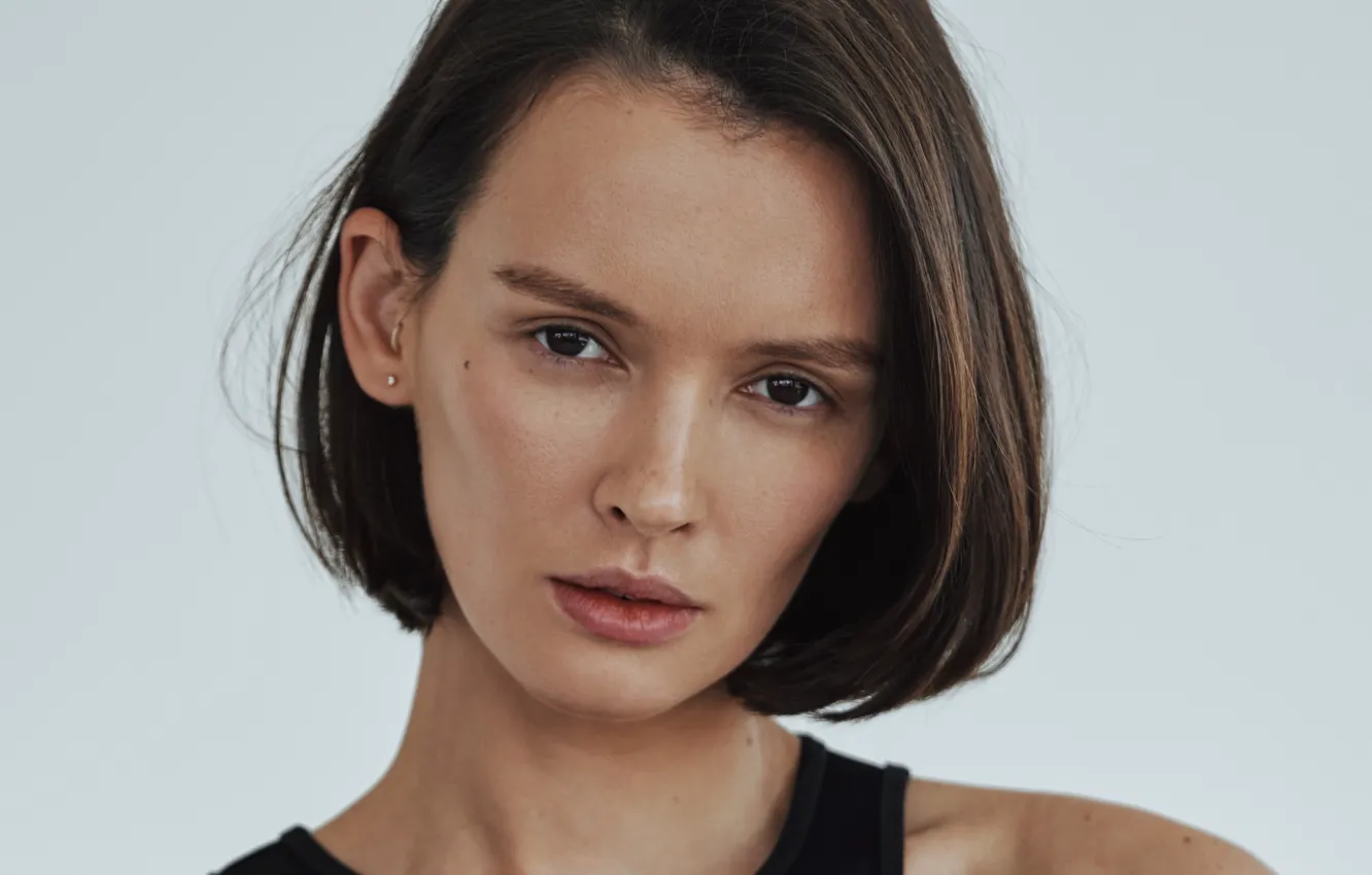 Photo wallpaper look, portrait, makeup, actress, singer, hair, actress, make up