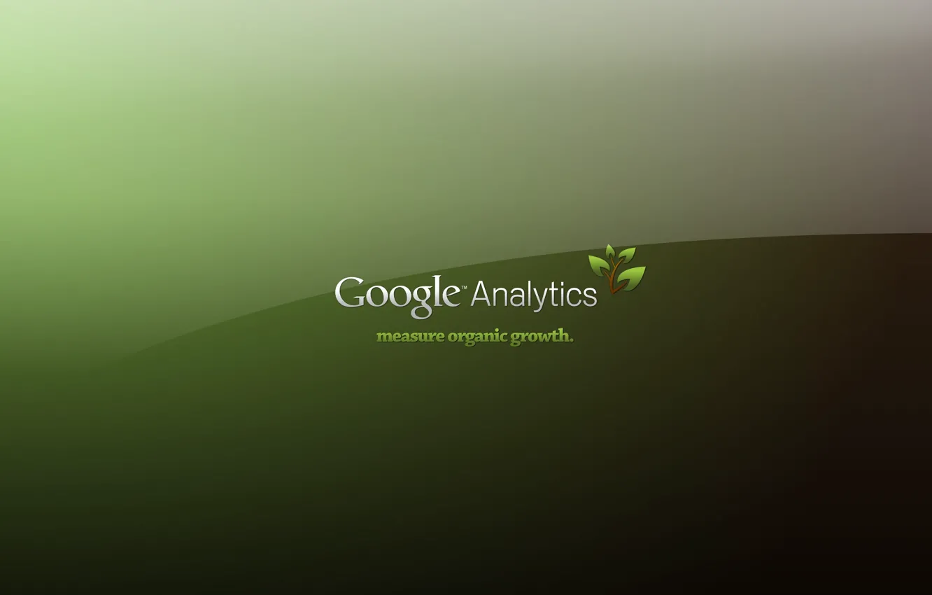 Photo wallpaper green, the inscription, Google, Analytics, Computers, Google Analytics
