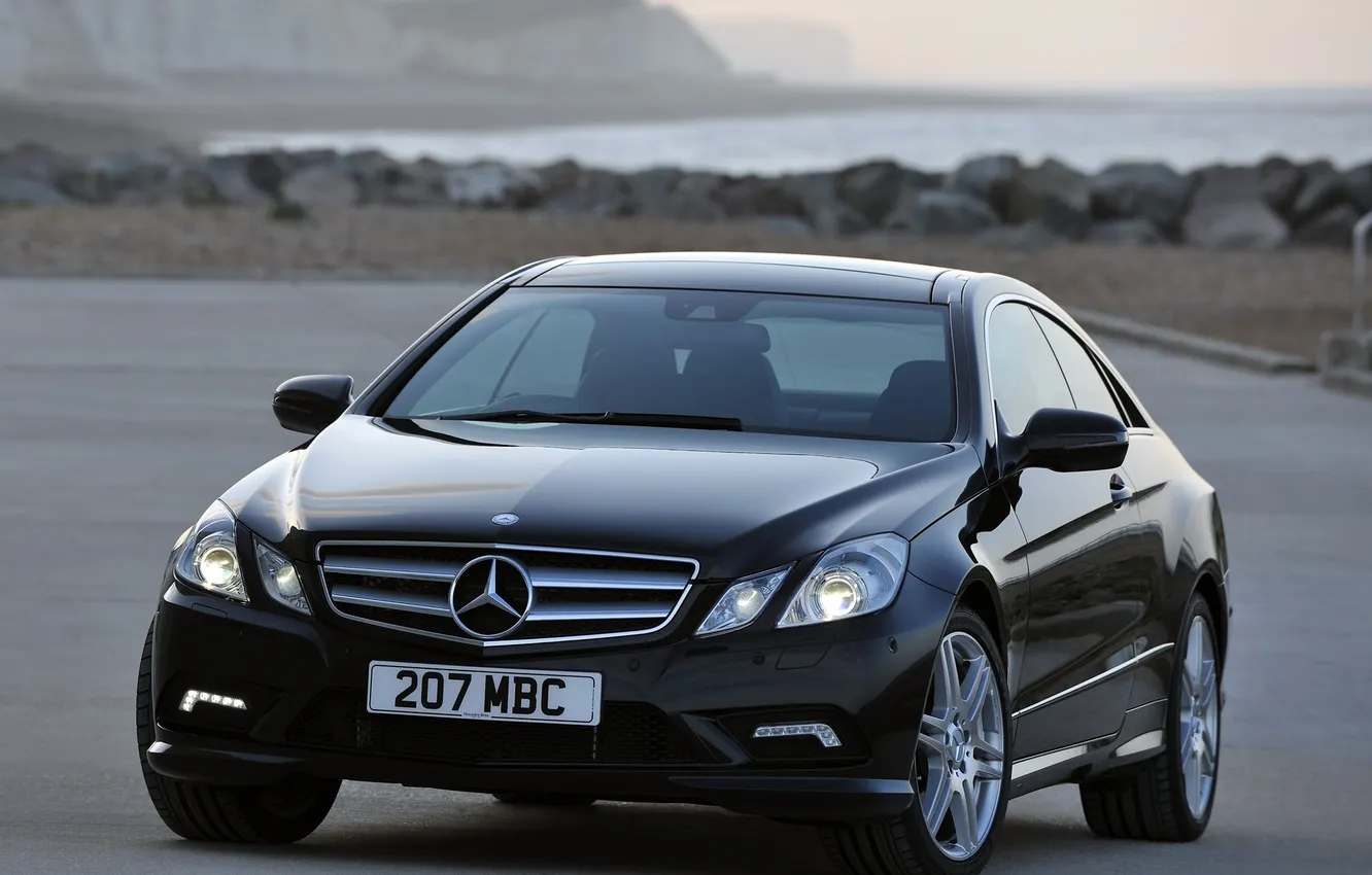 Photo wallpaper machine, Mercedes-Benz, AMG, Coupe, e500, sports