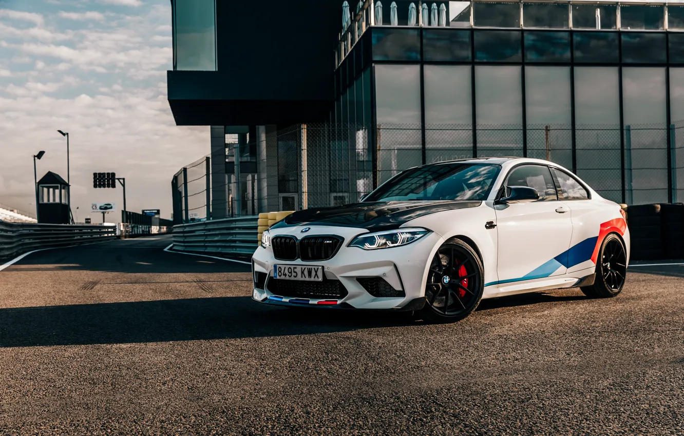 Photo wallpaper BMW, 2018, Competition, F87, BMW M2, M Performance Accessories