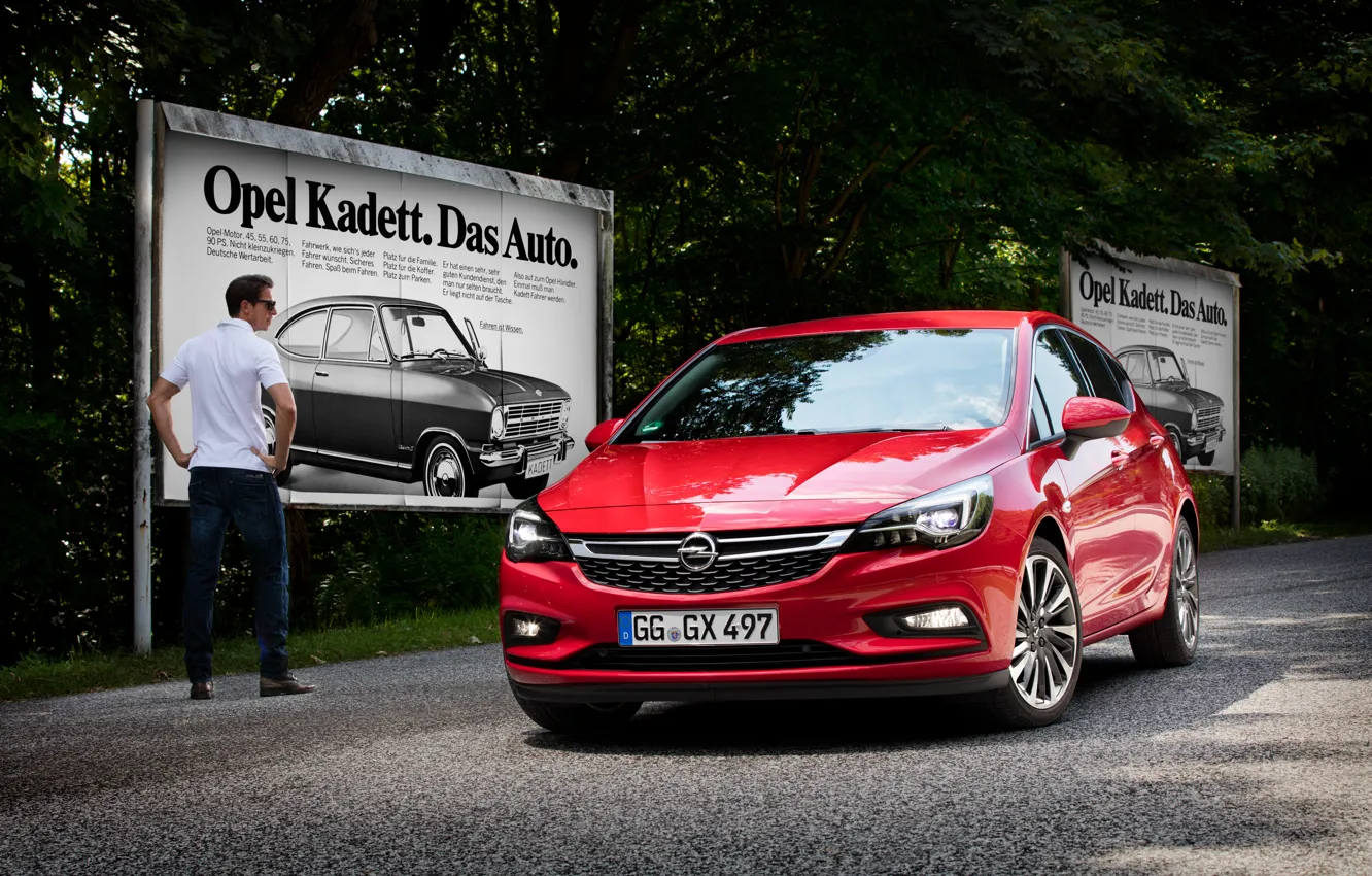 Photo wallpaper Opel, Astra, Opel, 2015, Astra K