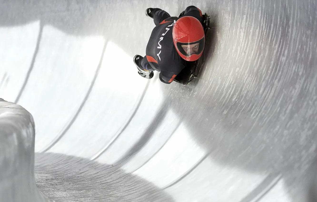 Photo wallpaper sport, speed, sled