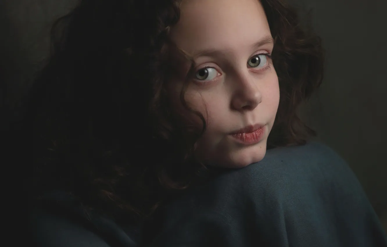 Photo wallpaper girl, portrait, Vadim Morozov