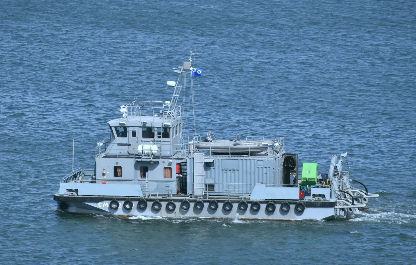 Photo wallpaper boat, multipurpose, The black sea, diving