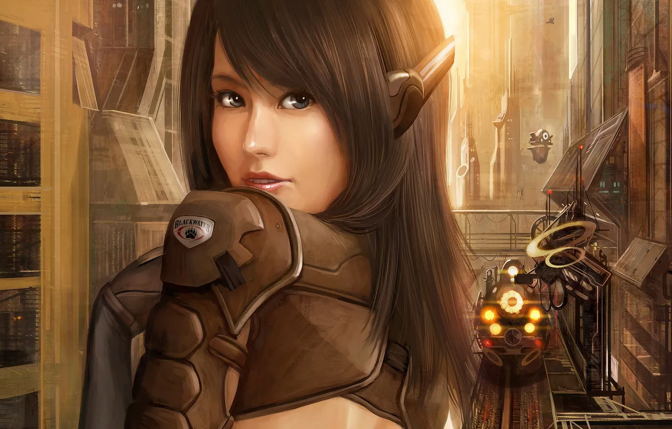 Photo wallpaper girl, Wallpaper, fantasy