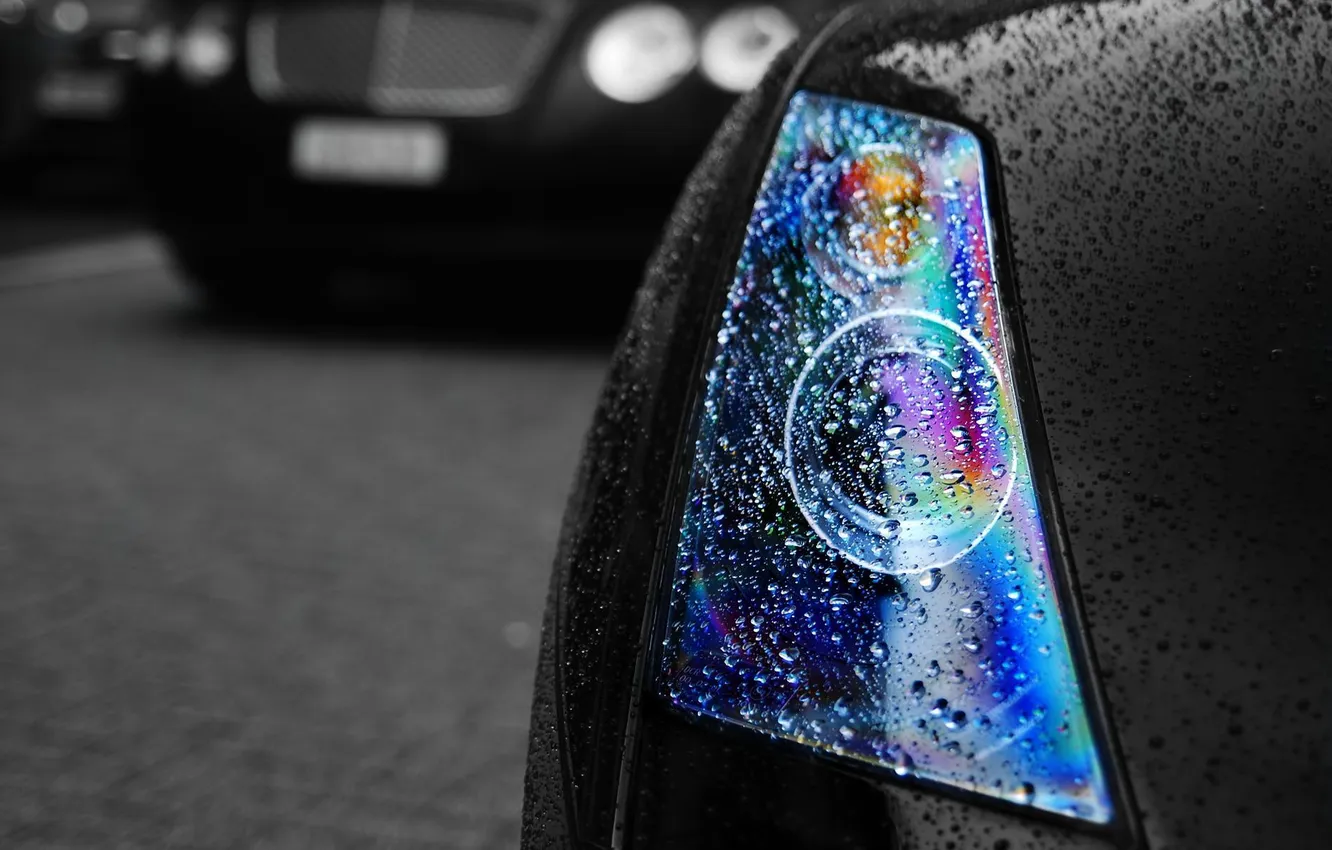 Photo wallpaper lights, Lamborghini, Superleggera, Gallardo