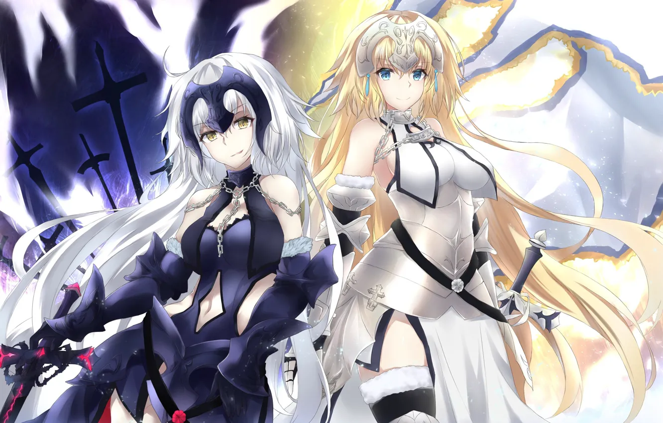 Photo wallpaper kawaii, armor, anime, pretty, asian, warrior, manga, strong