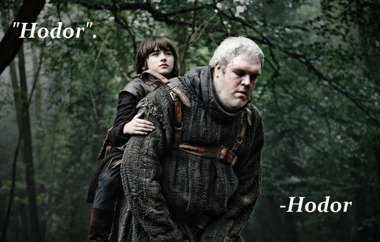 Photo wallpaper Game of Thrones, Game of thrones, Hodor