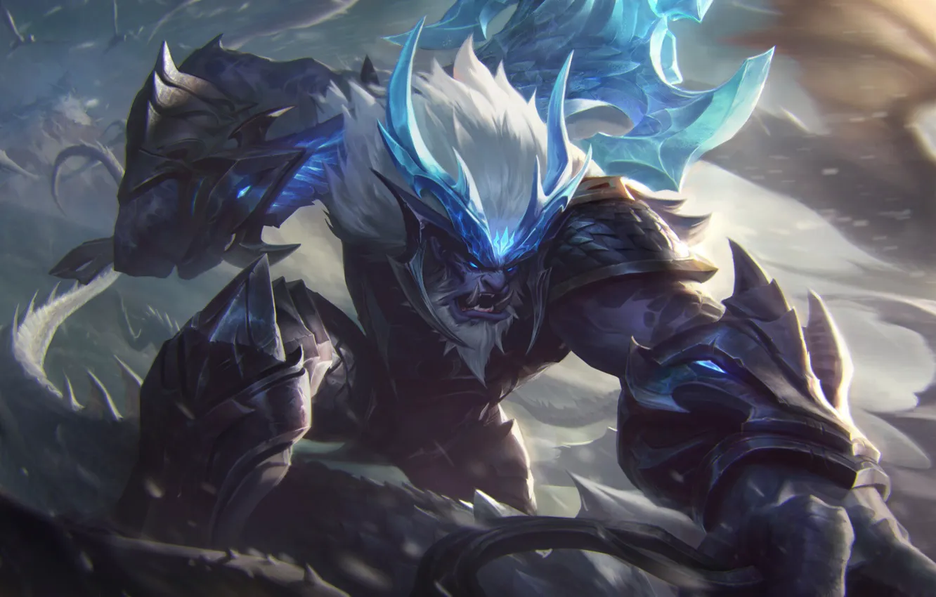 Photo wallpaper monster, League of Legends, Trundle