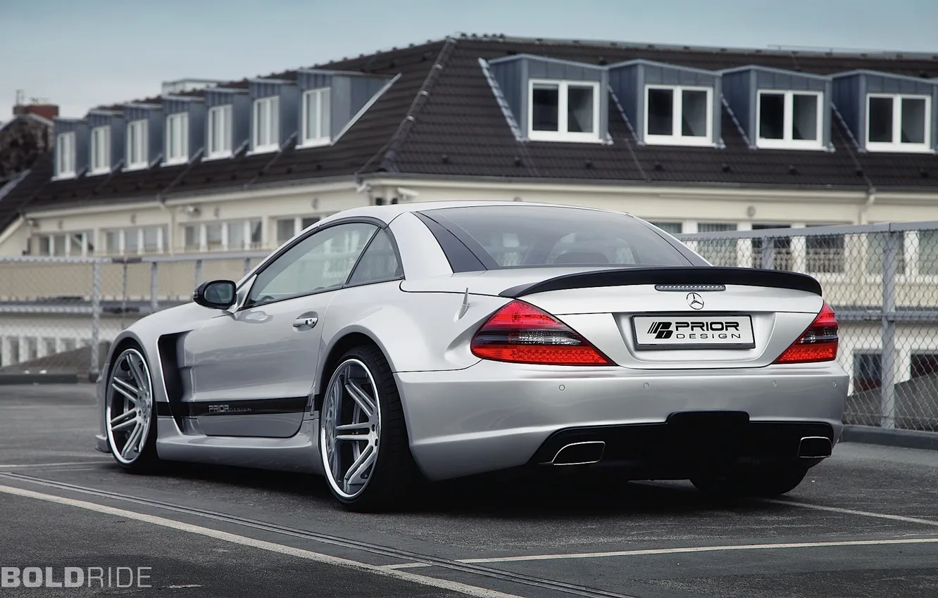 Photo wallpaper Mercedes, Benz, Black Edition, Widebody, Prior
