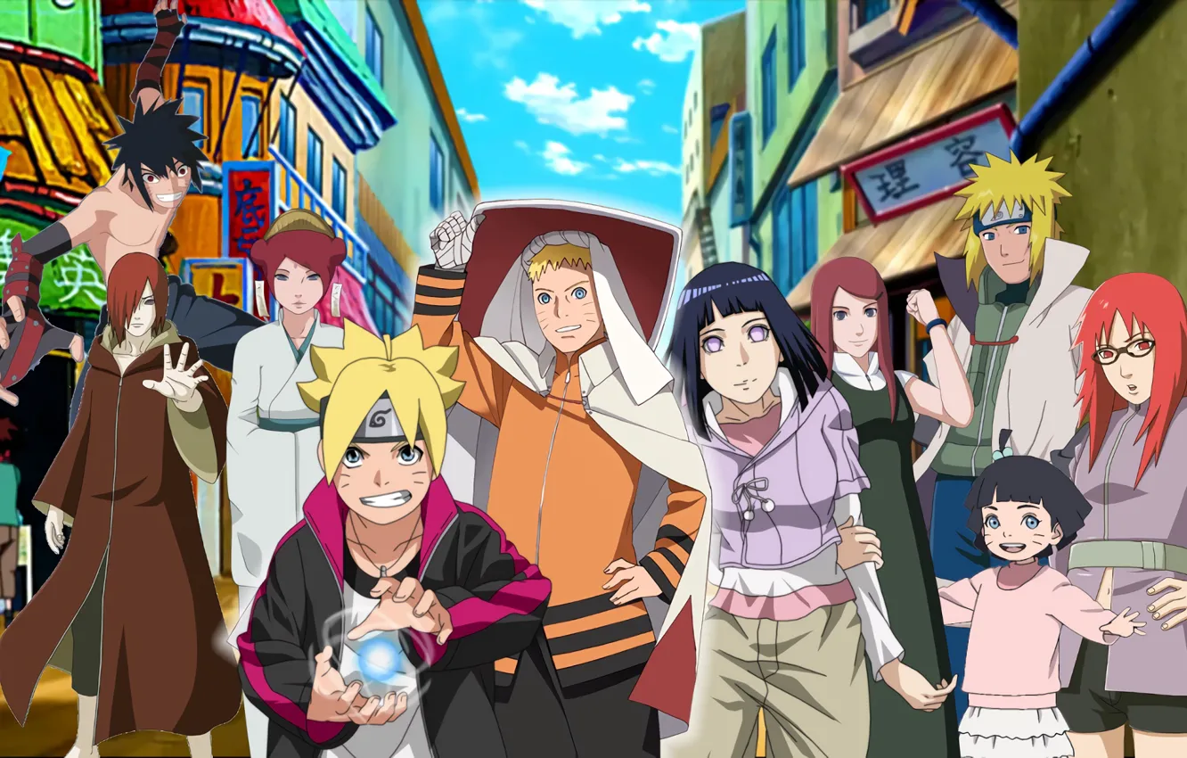 Photo wallpaper anime, art, Naruto, characters