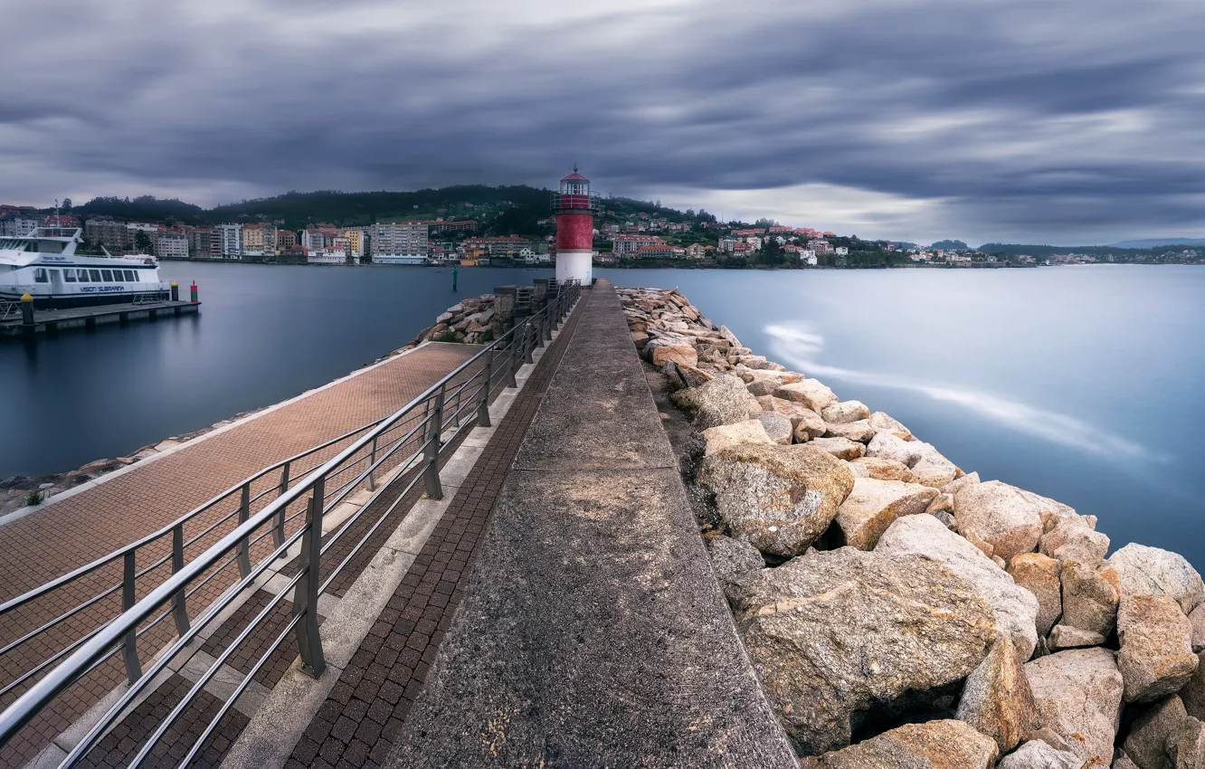 Photo wallpaper Spain, Galicia, Sanxenxo
