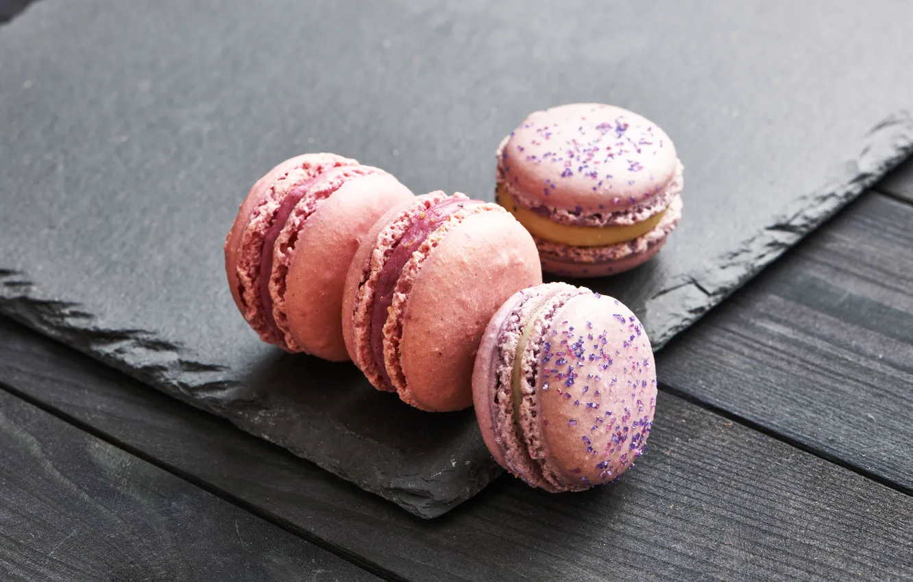 Photo wallpaper colorful, cookies, dessert, sweet, dessert, cookies, macaron, almond