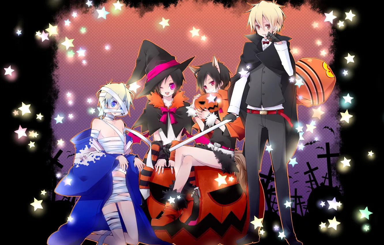 Photo wallpaper Halloween, Durarara, Durarara