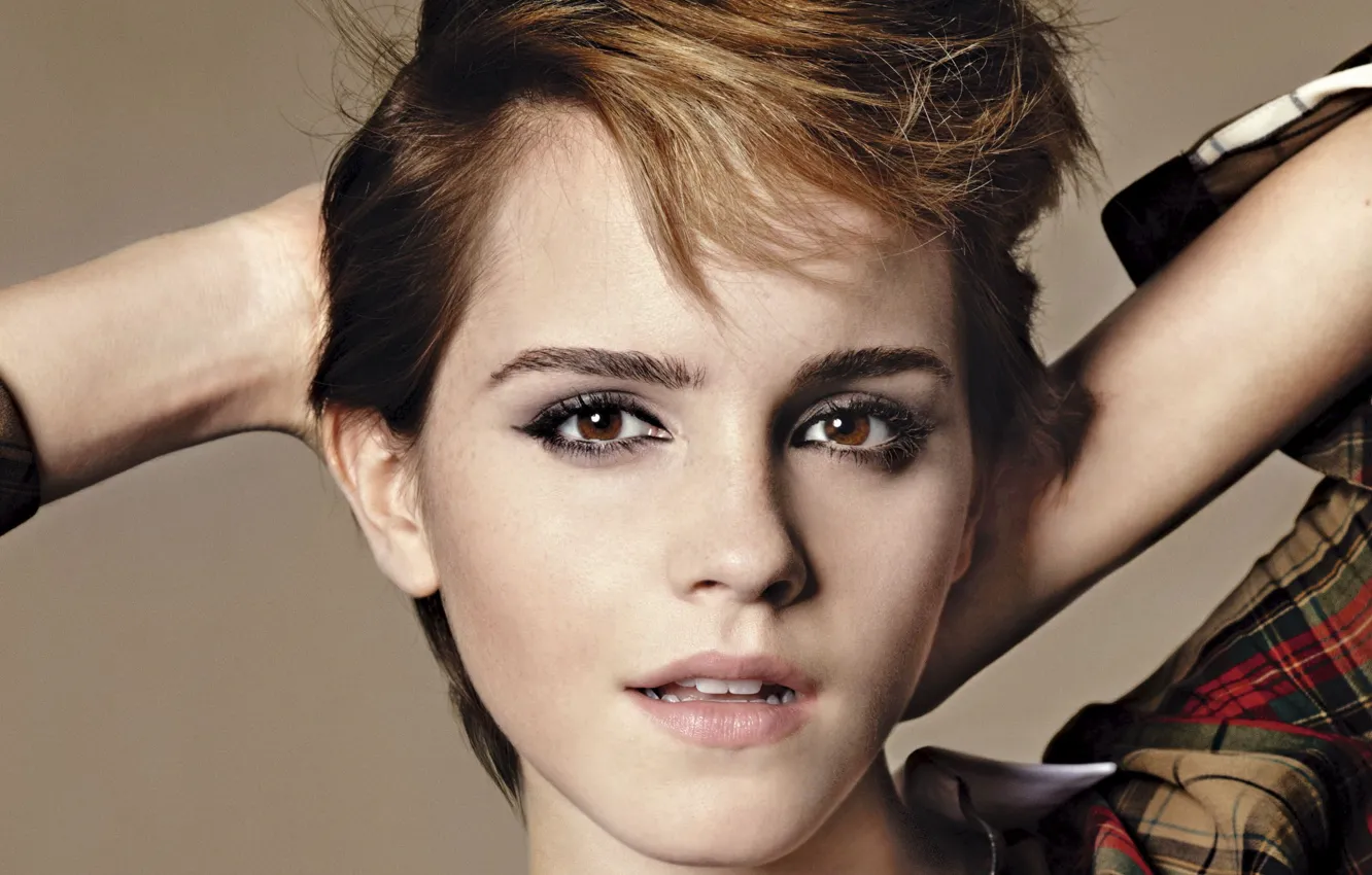 Photo wallpaper portrait, actress, Emma Watson, celebrity