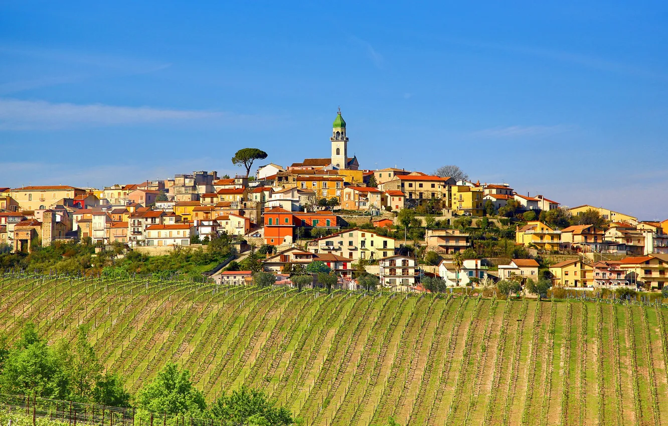 Photo wallpaper Italy, Campaign, Sant'Angelo al Esca