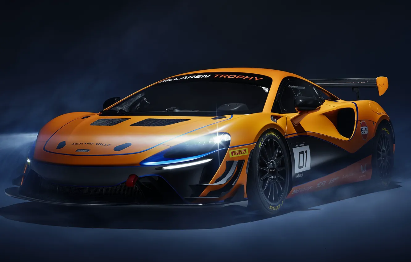 Photo wallpaper McLaren, Trophy, 2022, Artura