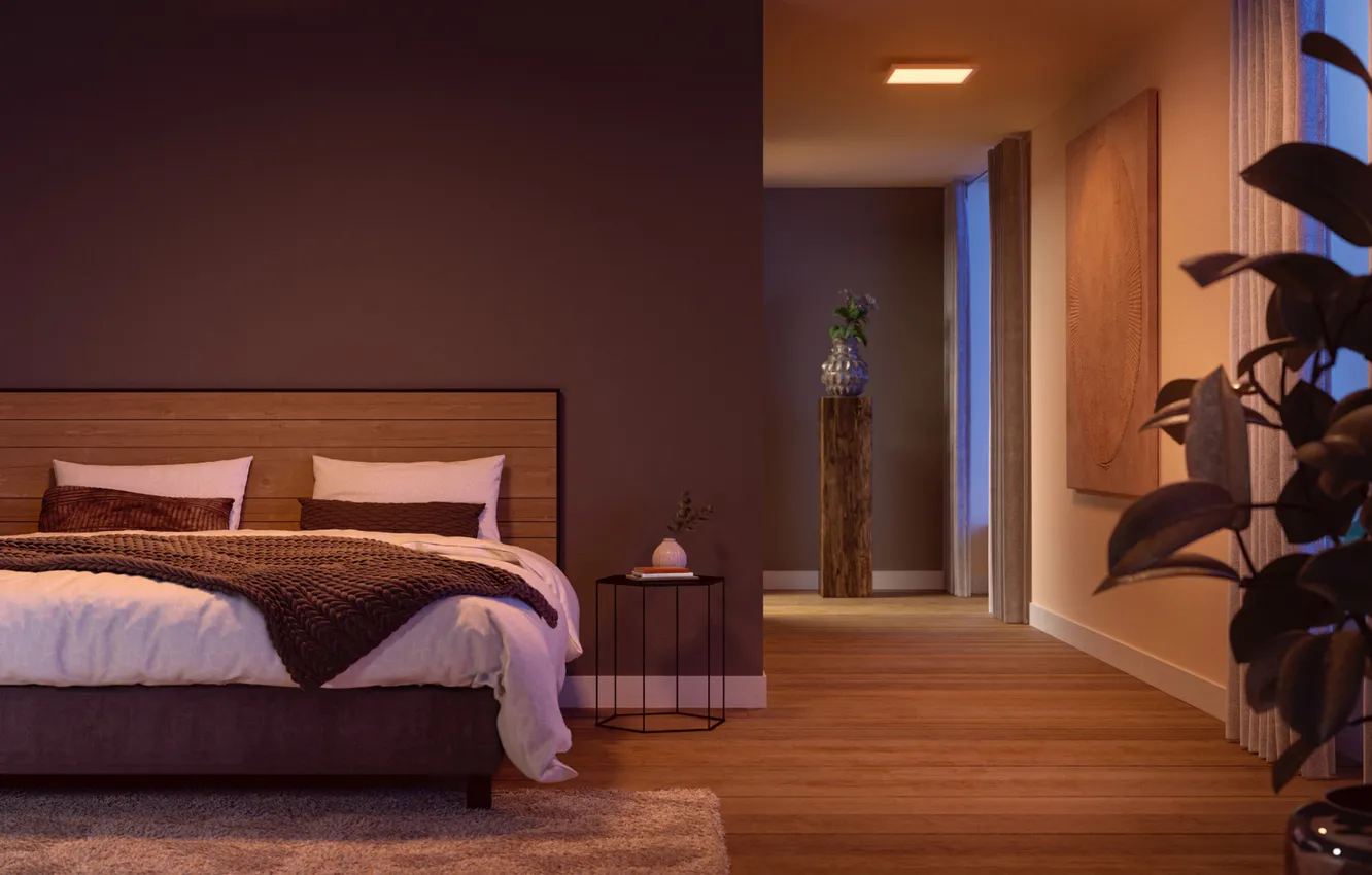 Photo wallpaper design, style, room, interior, bedroom