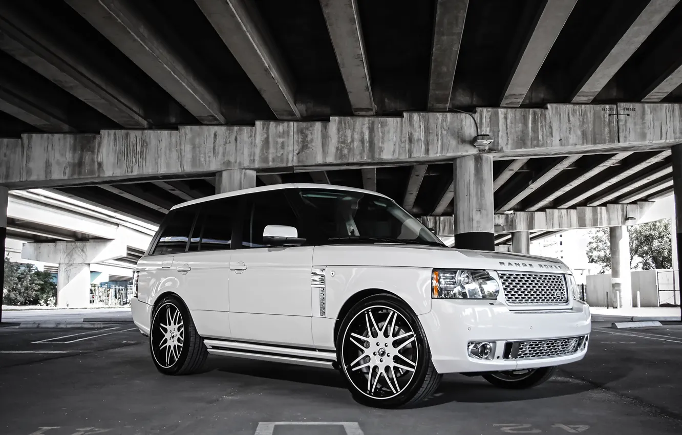 Photo wallpaper Range Rover, with, body, Autobiography, kit, full, HSE