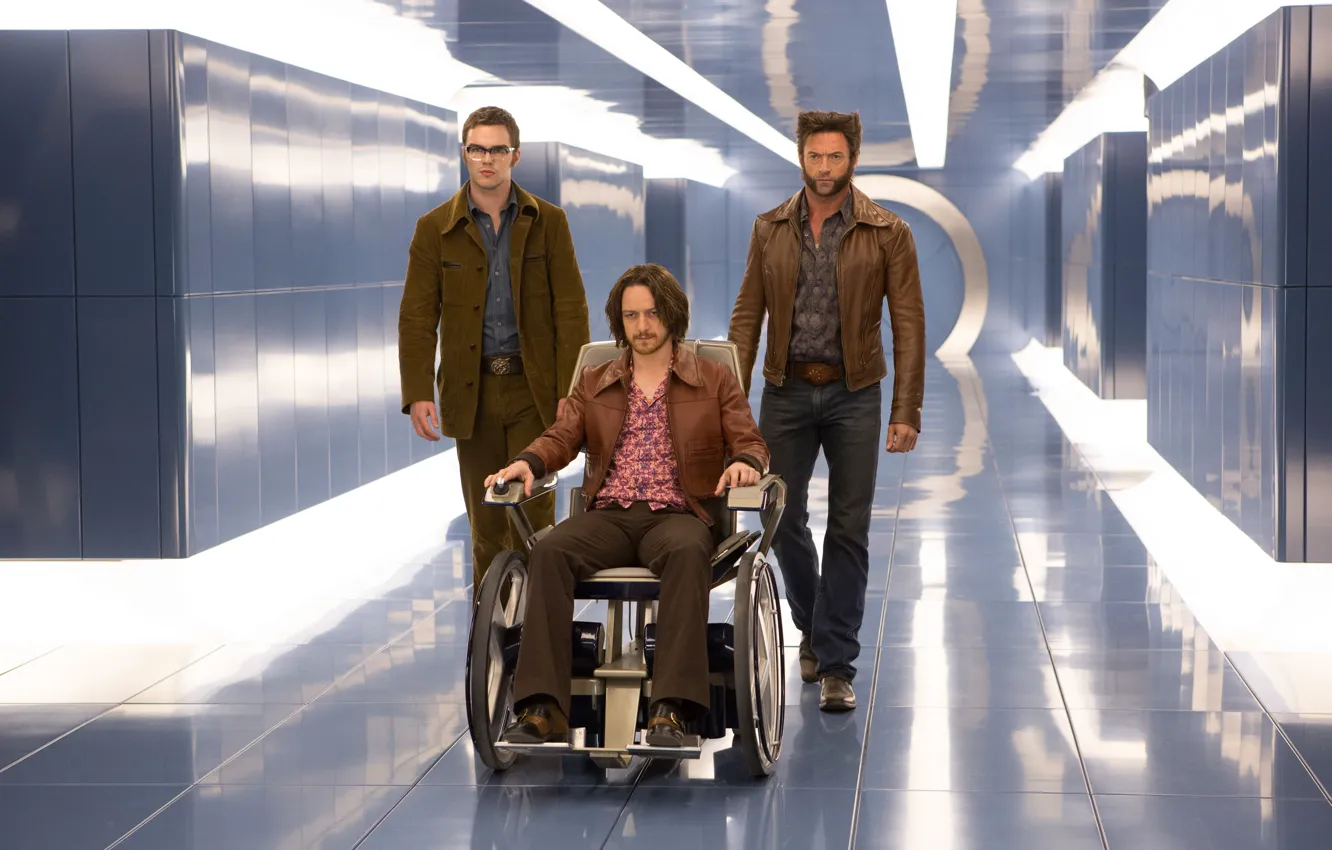 Photo wallpaper Action, fantasy, Wolverine, Hugh Jackman, X-Men, Logan, Marvel, sci-fi