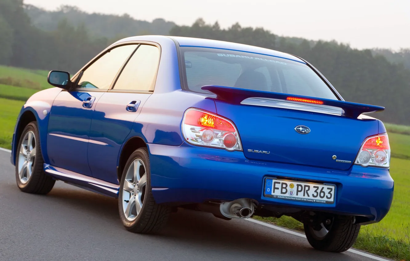 Photo wallpaper auto, Subaru