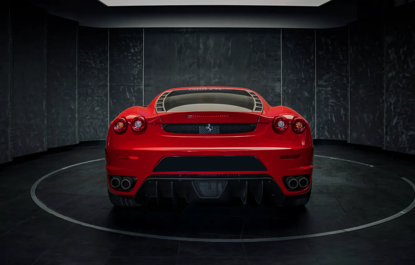 Photo wallpaper F430, Ferrari, Ferrari F430, rear