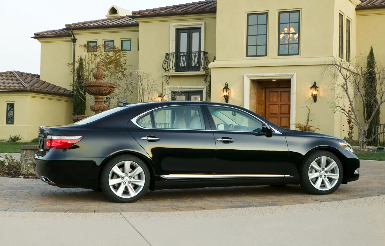 Photo wallpaper machine, auto, Lexus, sedan, Lexus, hybrid, long, лс600