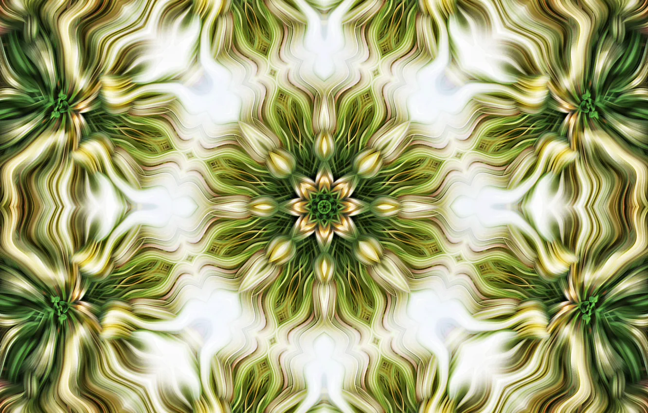 Photo wallpaper pattern, symmetry, kaleidoscope