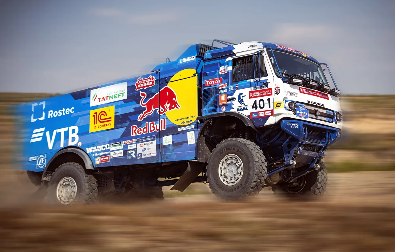 Photo wallpaper machine, auto, race, sport, speed, Truck, Master, Russia