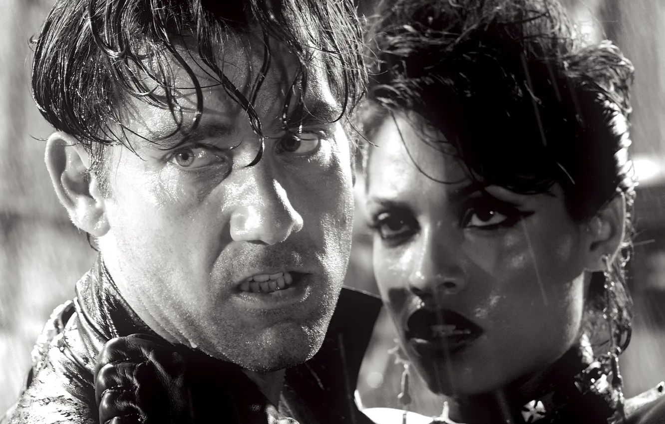 Photo wallpaper city, the city, rain, Rodriguez, rain, Robert, Rodriguez, sin