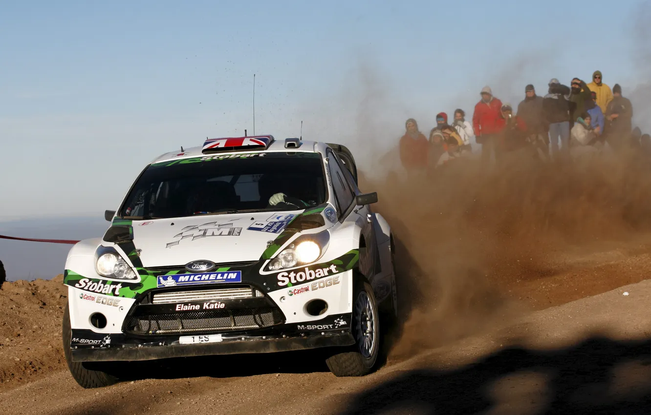Photo wallpaper Ford, WRC, Rally, Rally, Fiesta, Fiesta, Stobart