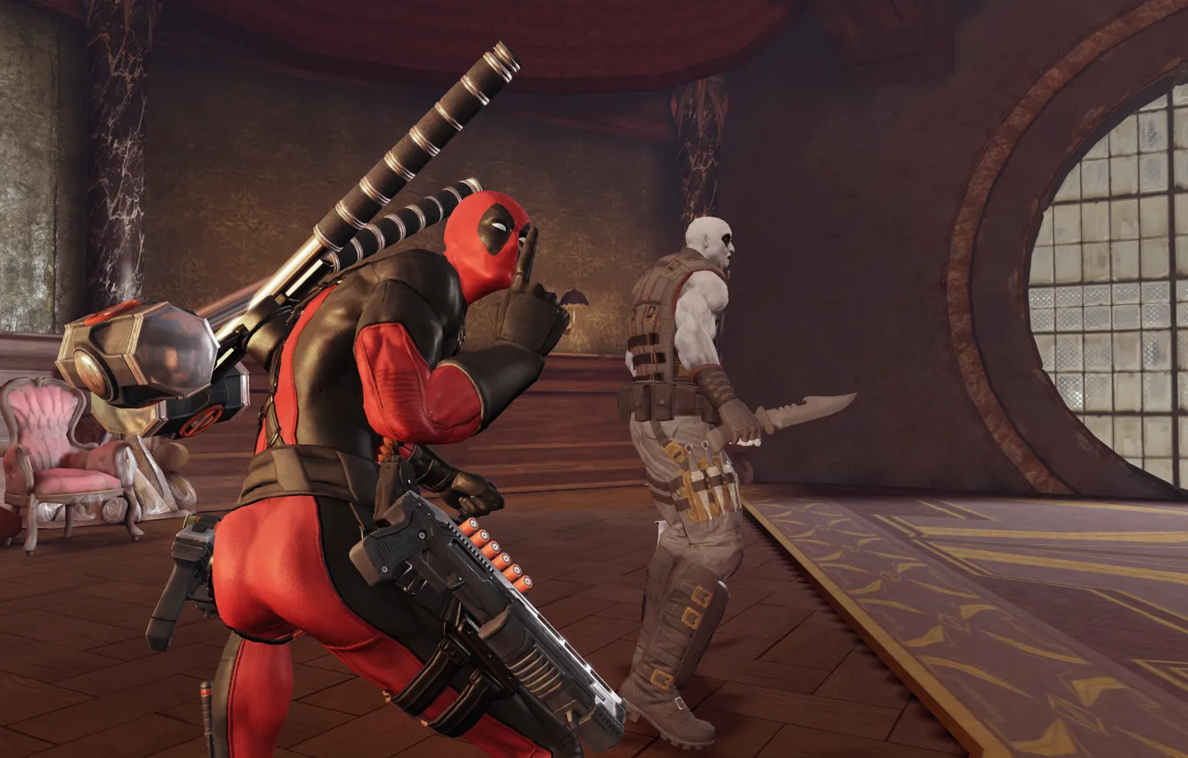 Photo wallpaper the game, game, Deadpool, Marvel, Deadpool, Wade Wilson, Marvel, Wade Wilson