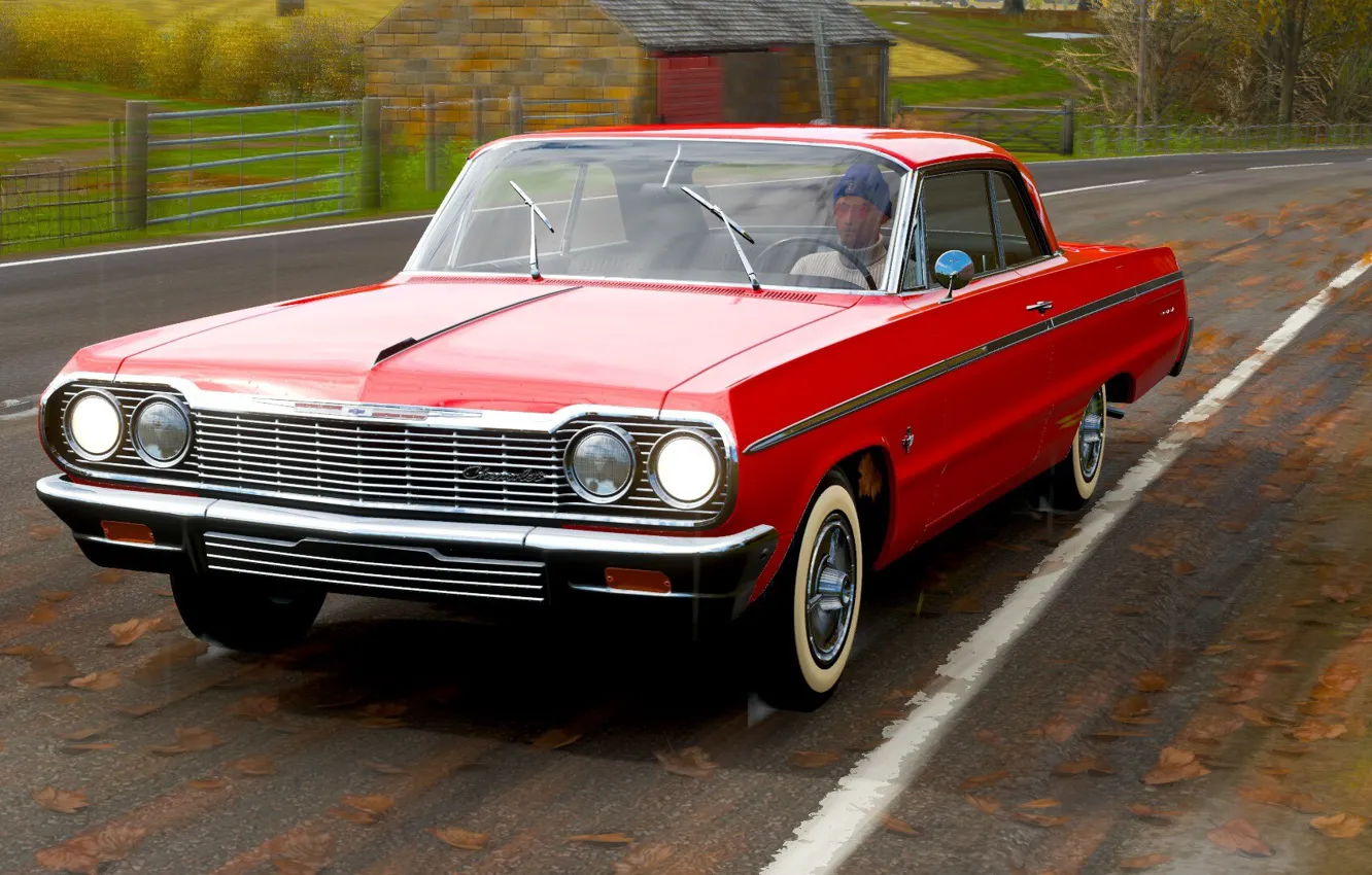 Photo wallpaper rain, spring, Forza 4