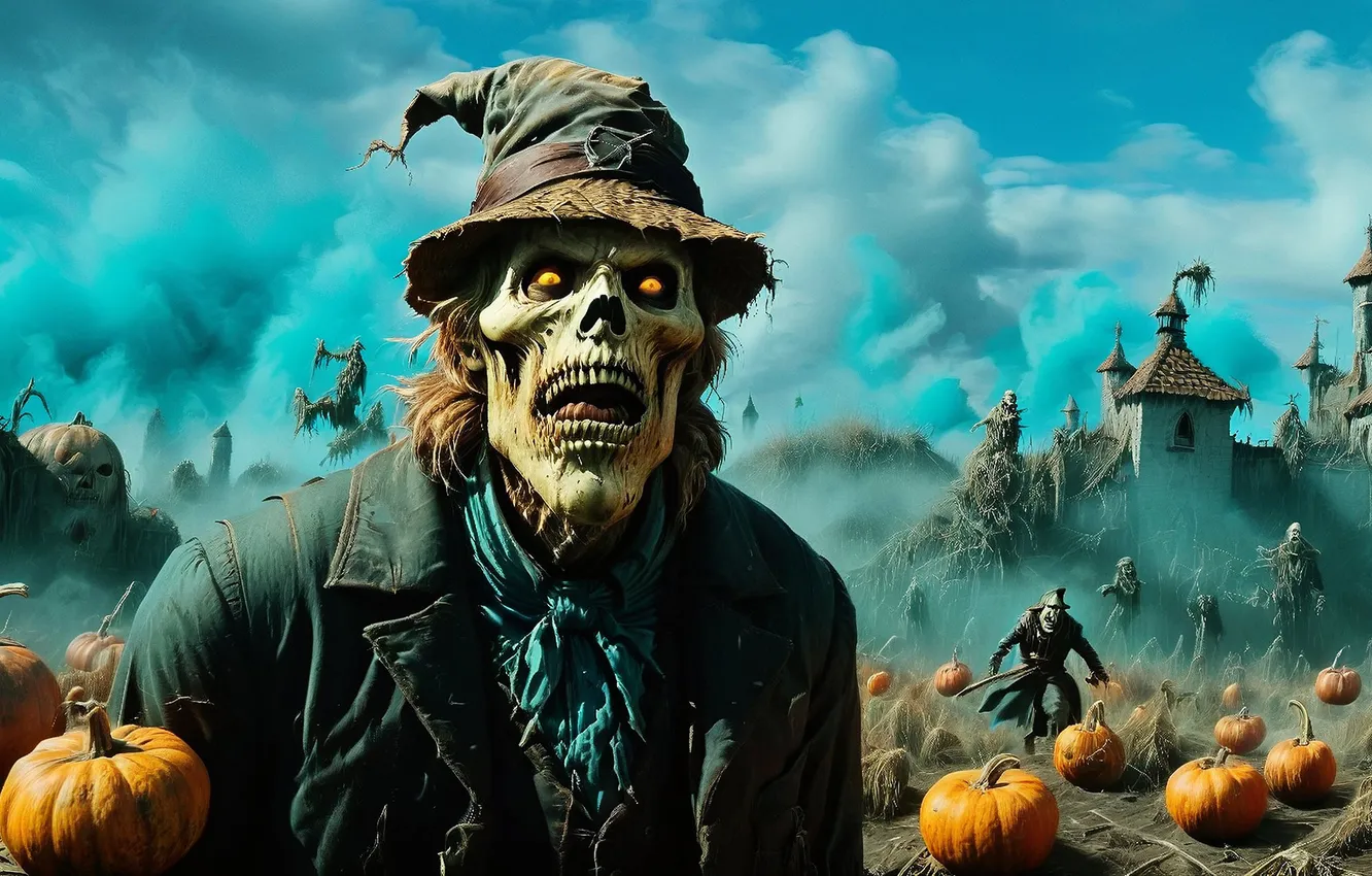 Photo wallpaper zombies, undead, horror