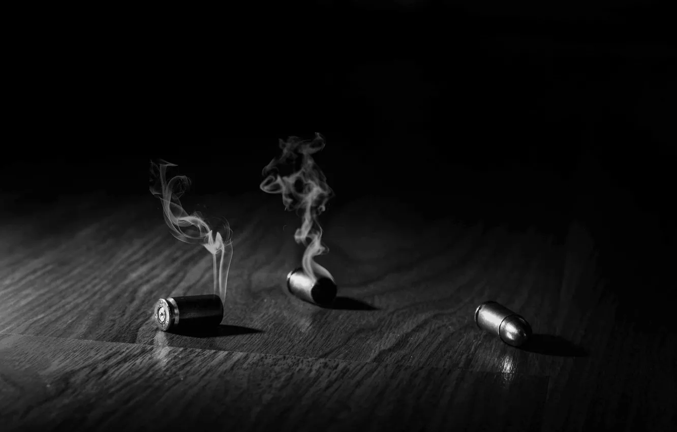 Photo wallpaper weapons, background, cartridges